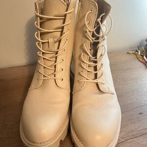 Sam Edelman Women’s Garret Leather Combat Boots